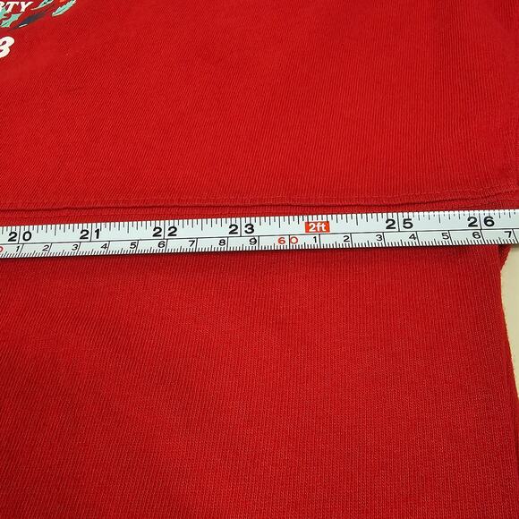 Mickey's Very Merry Christmas Party 2023 Red Spirit Jersey Size L - Picture 9 of 10